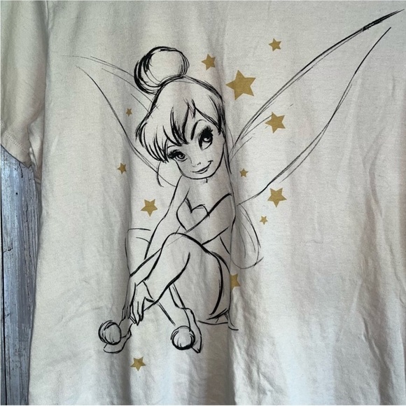 Disney Tinker Bell Tan Tee - Picture 3 of 5